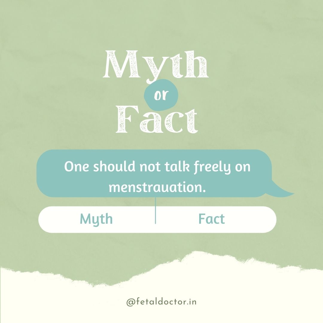 Myths about menstruation.